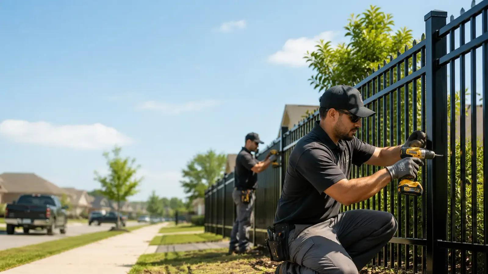 Metal Fence Installation in Quitman, LA